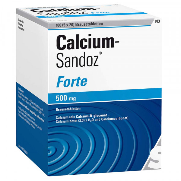 Abbildung für CALCIUM SANDOZ forte Brausetabletten