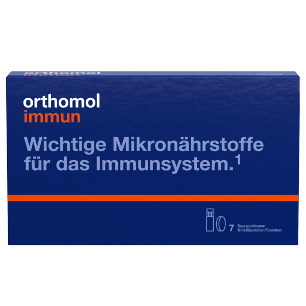 Abbildung für ORTHOMOL Immun Trinkfläschchen & Tabletten Kombipackung