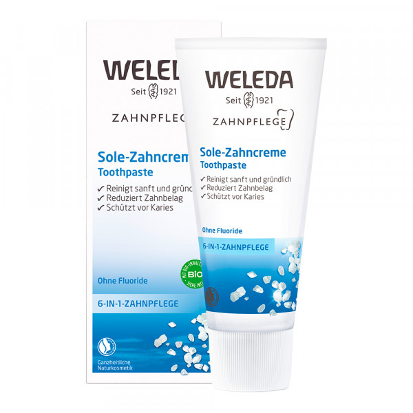 Abbildung für Weleda Sole-Zahncreme - Reinigt gründlich, ohne Fluoride