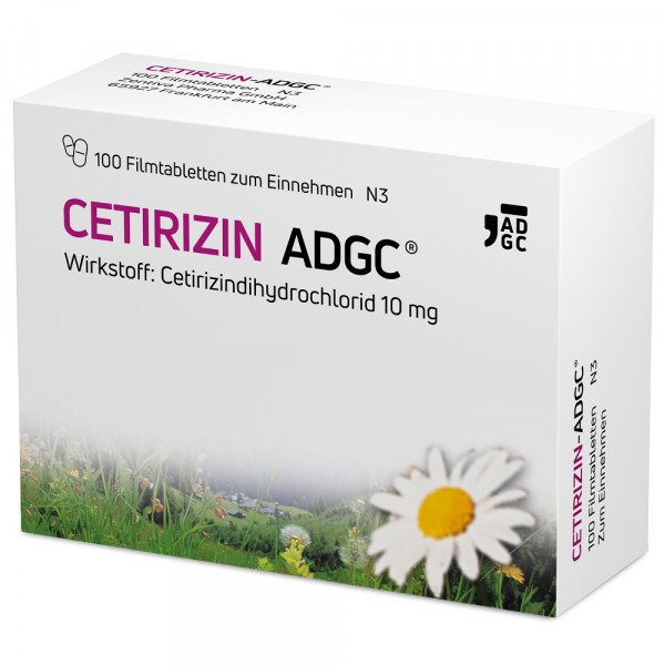 Abbildung für CETIRIZIN ADGC Filmtabletten