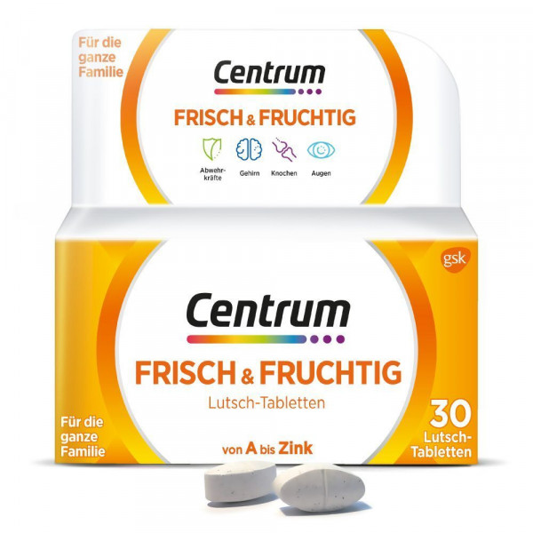 Abbildung für CENTRUM frisch & fruchtig Lutschtabletten