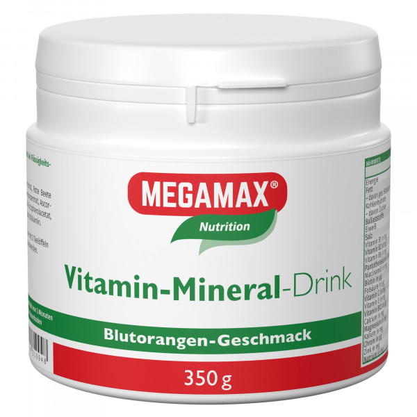 Abbildung für MEGAMAX Vita Mineral Drink Orange Pulver