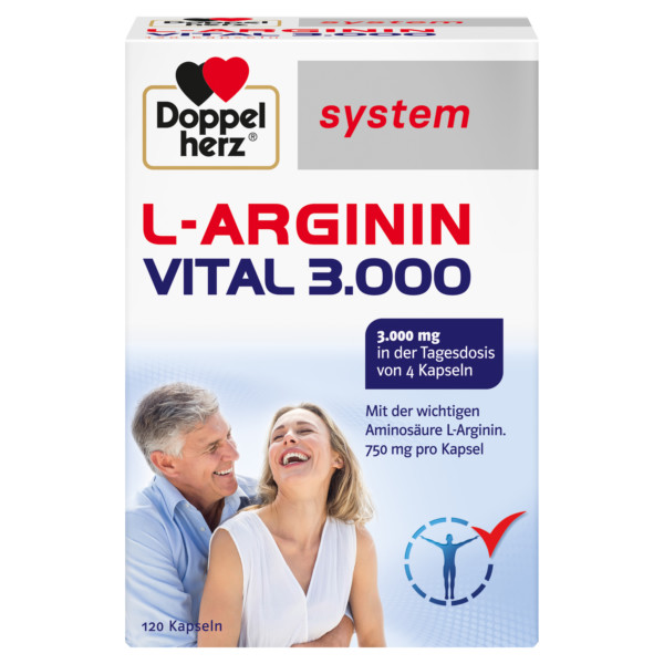 Abbildung für DOPPELHERZ L-Arginin Vital 3.000 system Kapseln