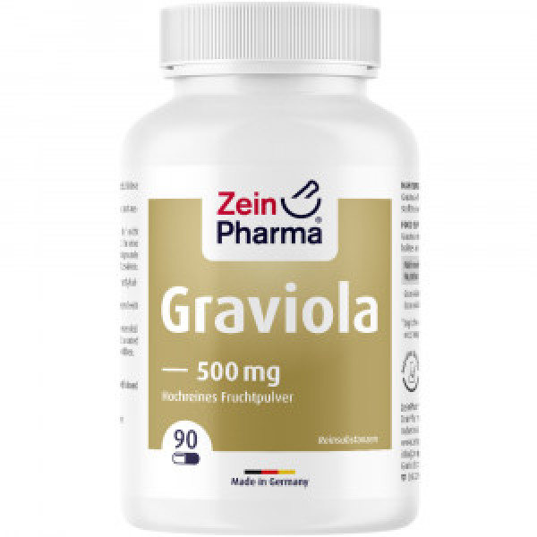 Abbildung für GRAVIOLA KAPSELN 500 mg/Kap.reines Blattpulv.Peru