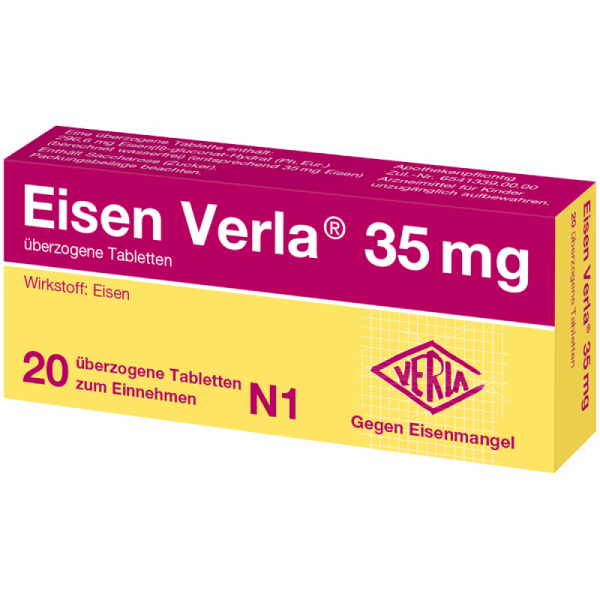 Abbildung für Eisen Verla® 35 mg