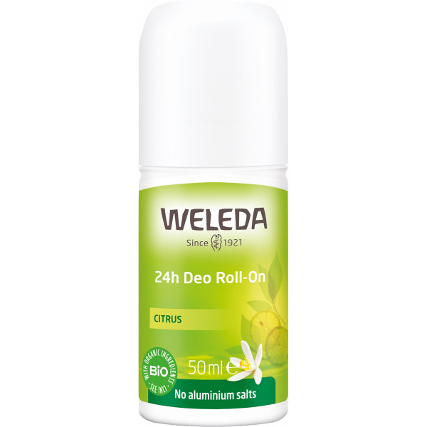 Abbildung für Weleda 24h Deo Roll-On Citrus - Natürlich frisch & wirksam