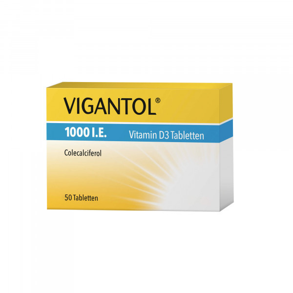 Abbildung für VIGANTOL 1.000 I.E. Vitamin D3 Tabletten