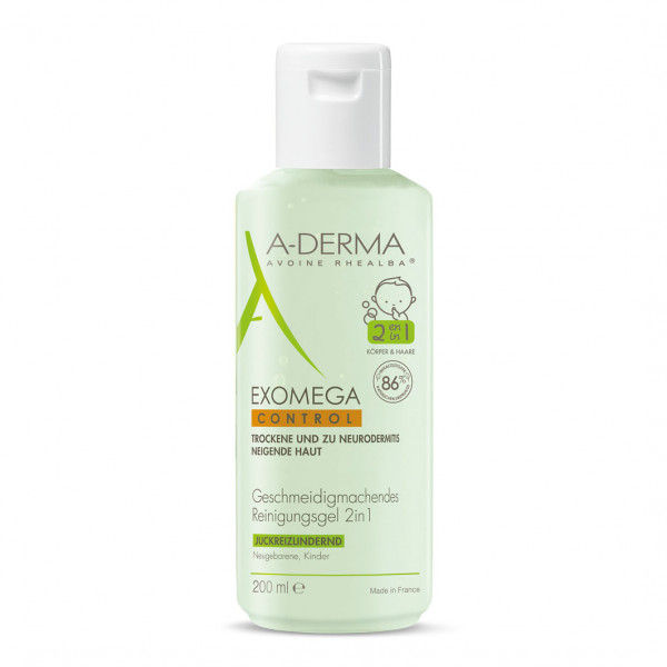 Abbildung für A-DERMA EXOMEGA CONTROL Reinigungsgel 2in1