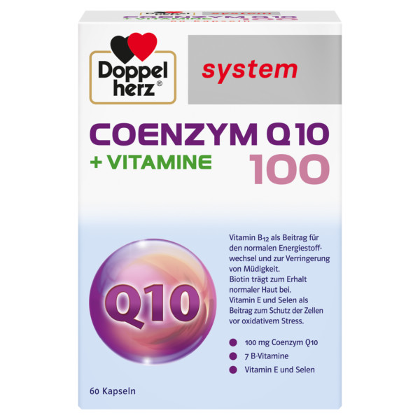 Abbildung für DOPPELHERZ Coenzym Q10 100+Vitamine system Kapseln