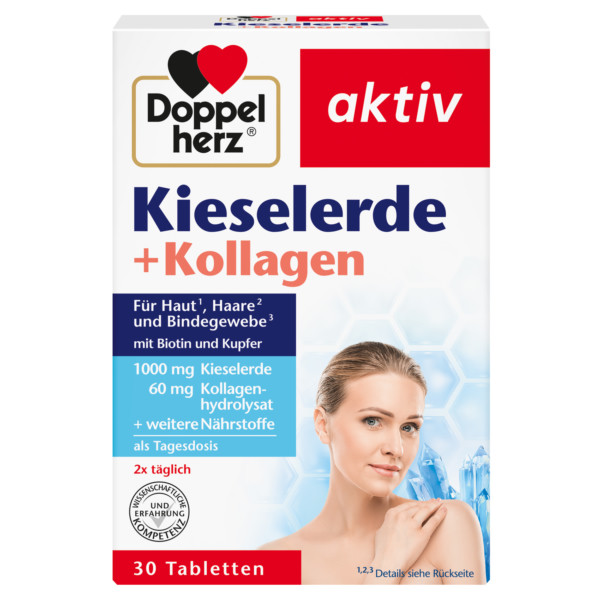 Abbildung für DOPPELHERZ Kieselerde+Kollagen Tabletten