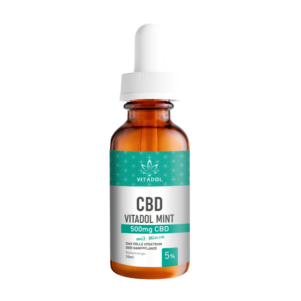 Abbildung für CBD 5% Bio Hanfextrakt Öl Vitadol mint