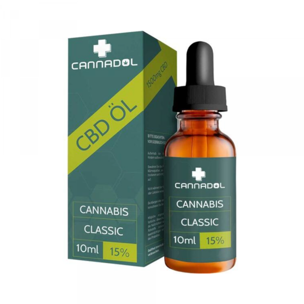 Abbildung für CBD 15% Bio Cannadol Hanfextrakt Classic Tropfen