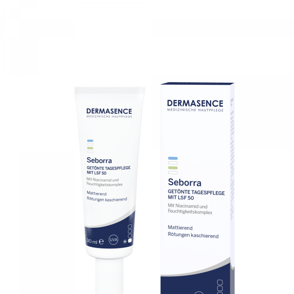 Abbildung für DERMASENCE Seborra getönte Tagespflege Cre.LSF 50