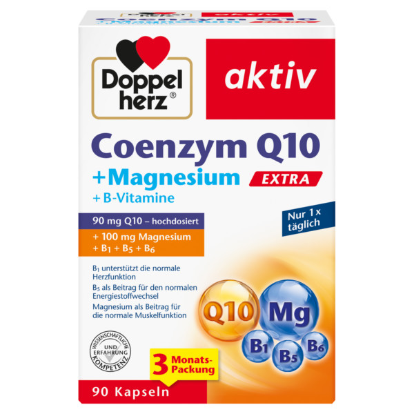 Abbildung für DOPPELHERZ Coenzym Q10 Extra+Magnesium Kapseln