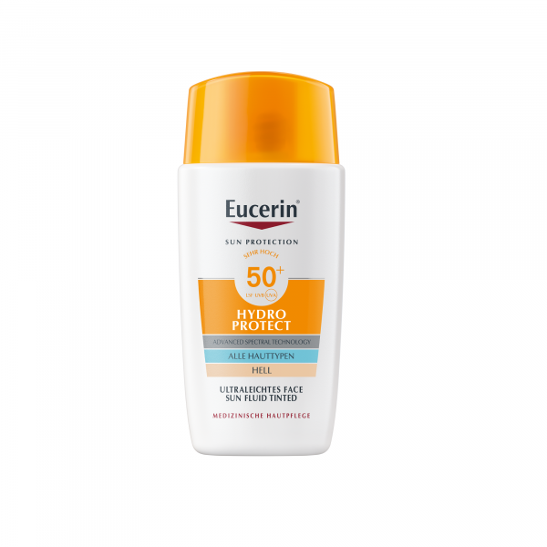 Abbildung für EUCERIN Sun Fluid Hydro Protect Face hell LSF 50+