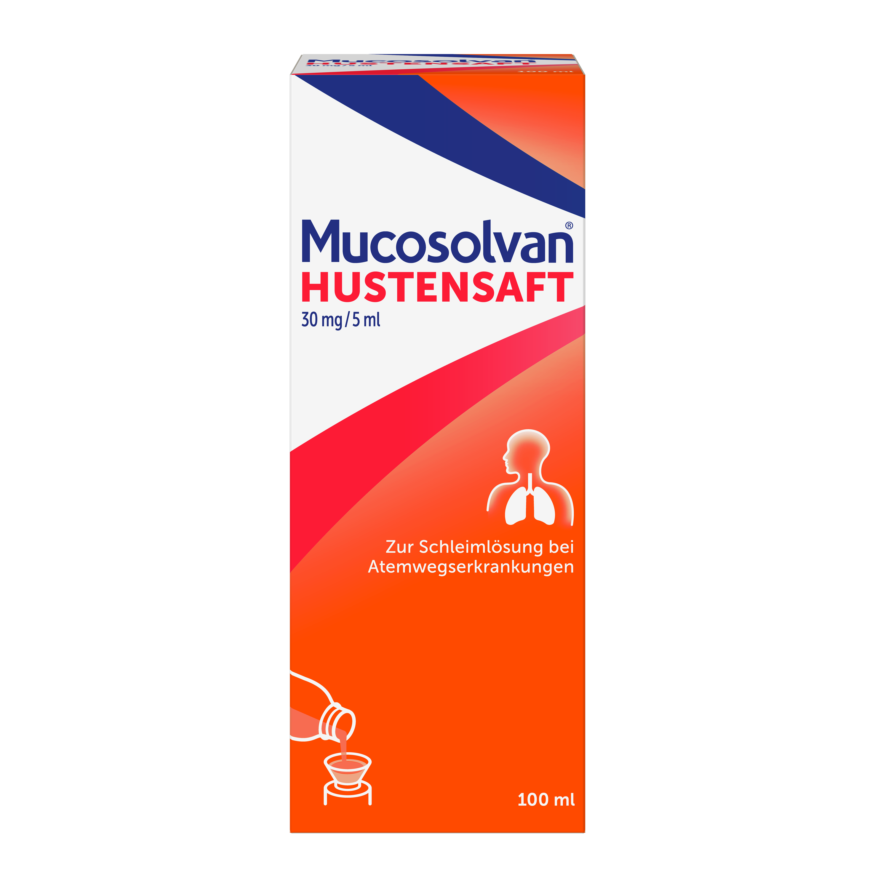 Abbildung für MUCOSOLVAN Saft 30 mg/5 ml