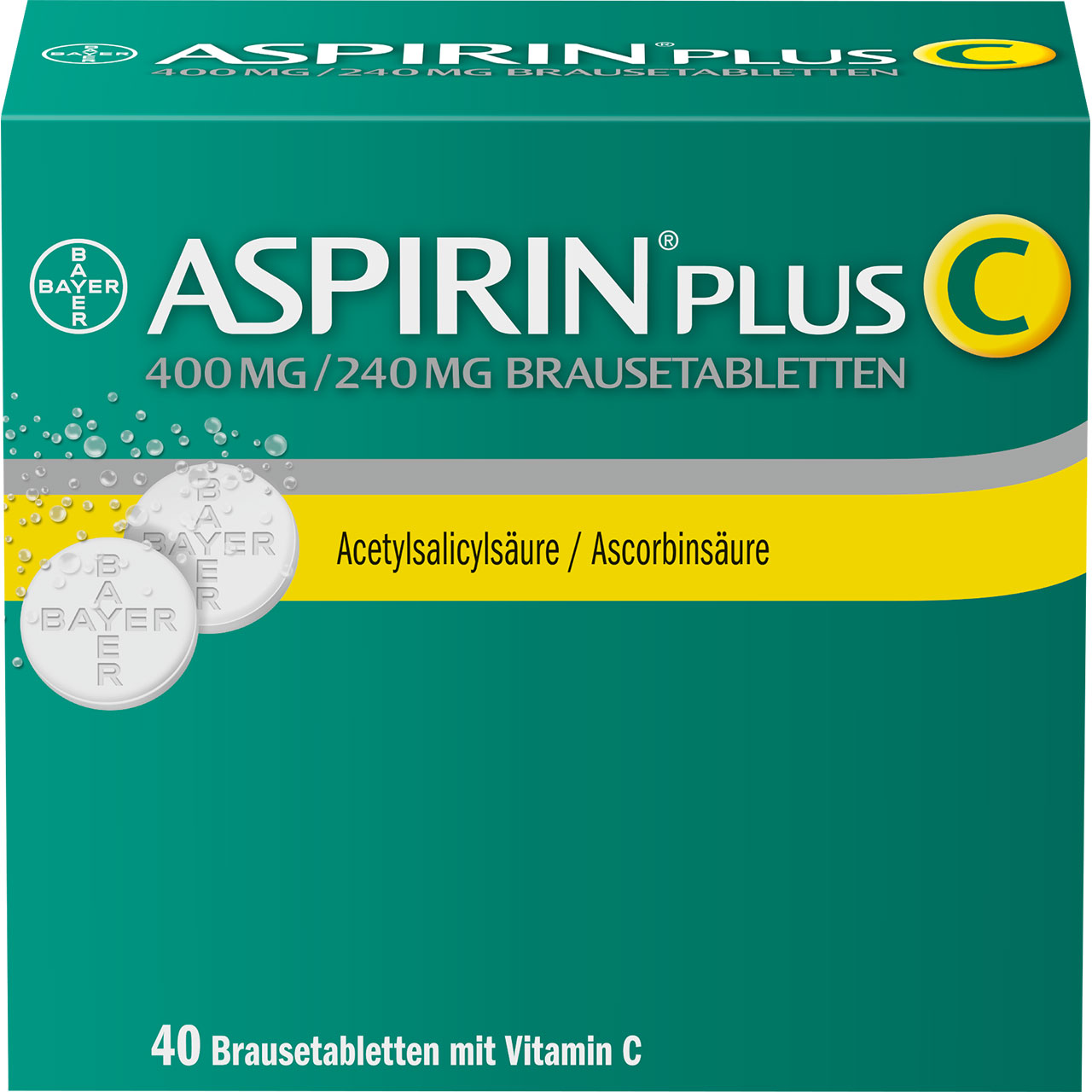 Abbildung für ASPIRIN plus C Brausetabletten