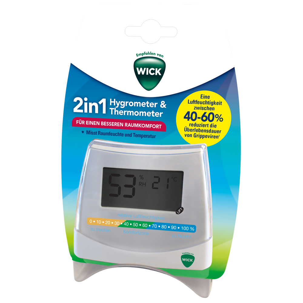 Abbildung für WICK Hygrometer u.Thermometer W70DA
