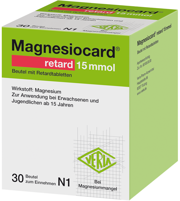 Abbildung für Magnesiocard® retard 15 mmol