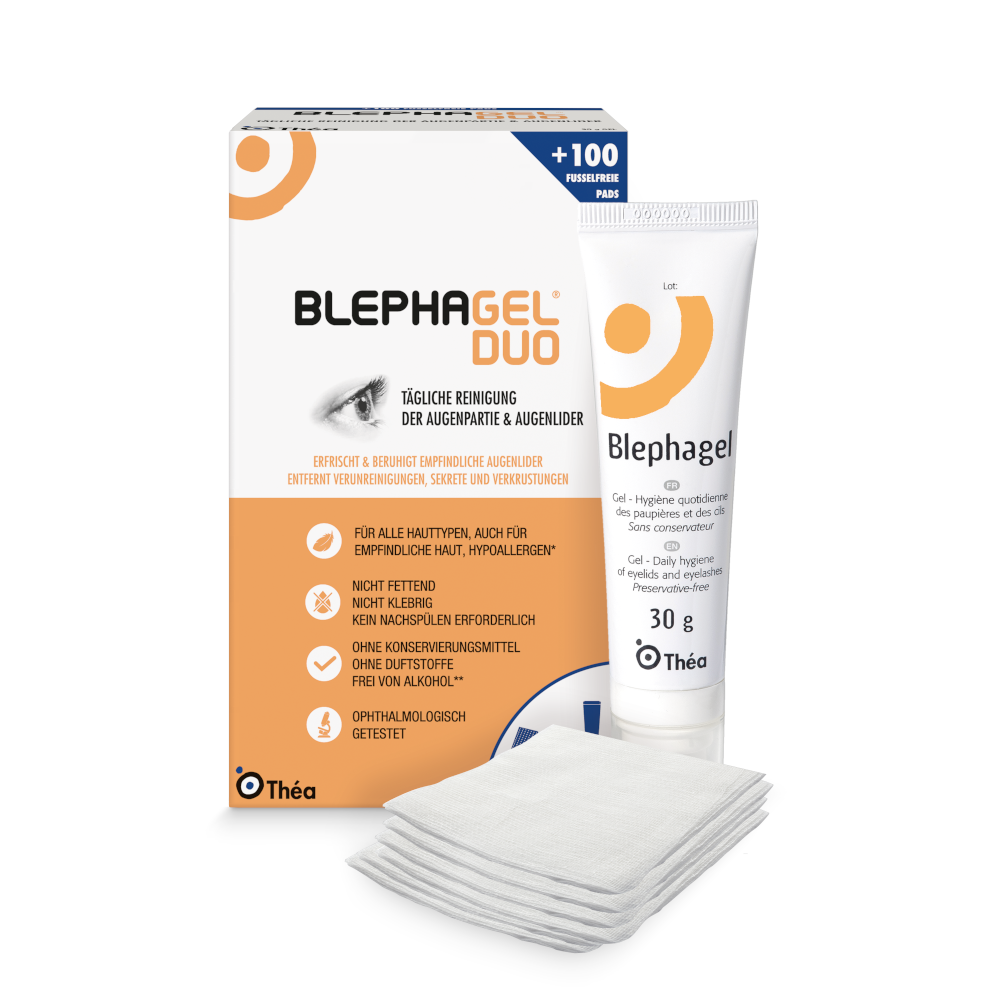 Abbildung für BLEPHAGEL Duo 30 g+Pads