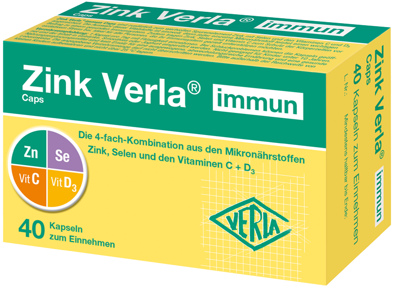 Abbildung für Zink Verla® immun Caps