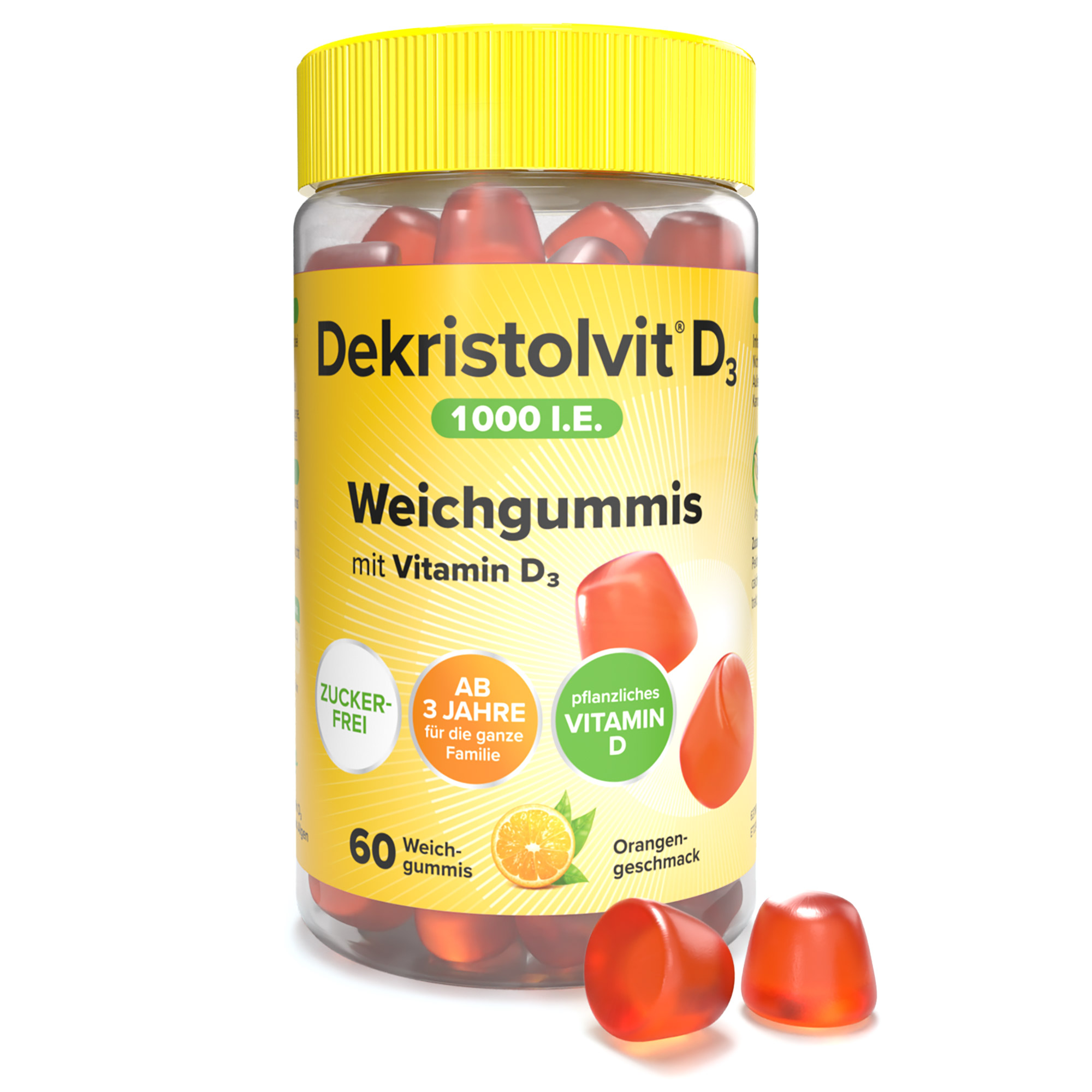 Abbildung für DEKRISTOLVIT D3 1000 I.E. Weichgummis